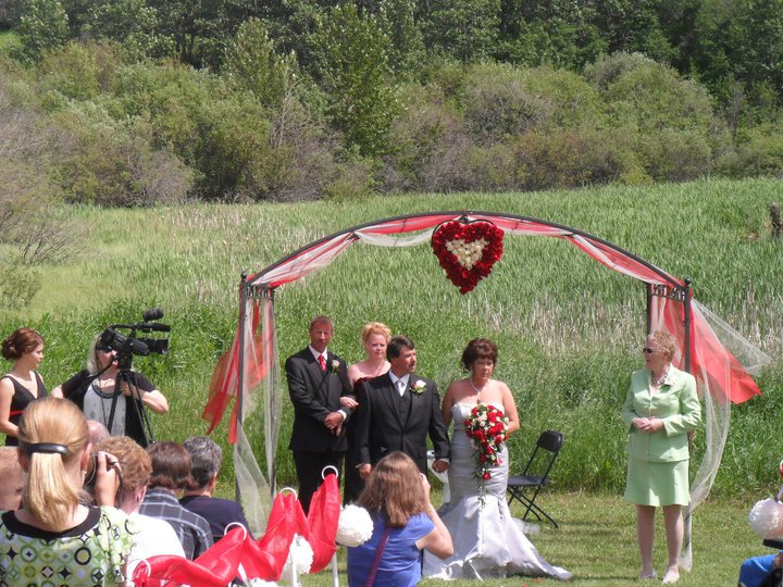 Marriage Commissioner Wedding in Alberta Red Deer Alberta Weddings Officiant Barb Fenske